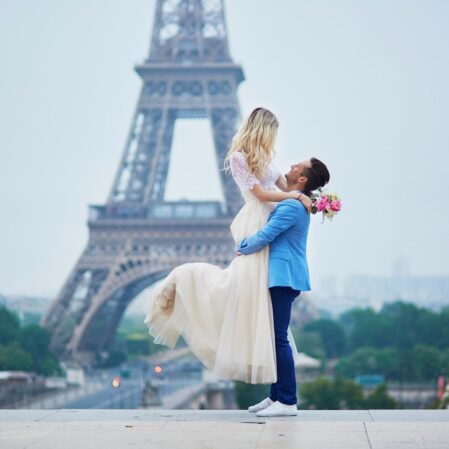 Hochzeit in Paris Heiraten Eifelturm